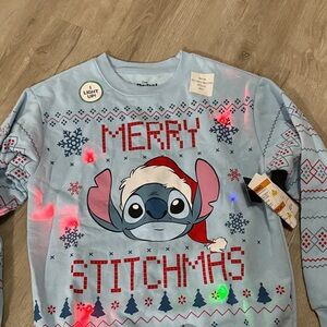 Merry Stitchmas Light-Up Sweater